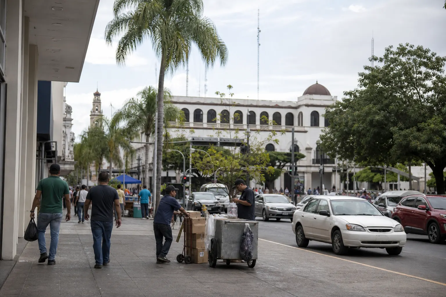 Actividad comercial en Culiacán durante la administración interina de Sinaloa