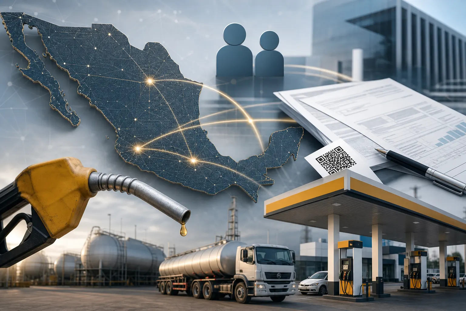 Trazabilidad digital del IEPS de gasolinas y diésel en México