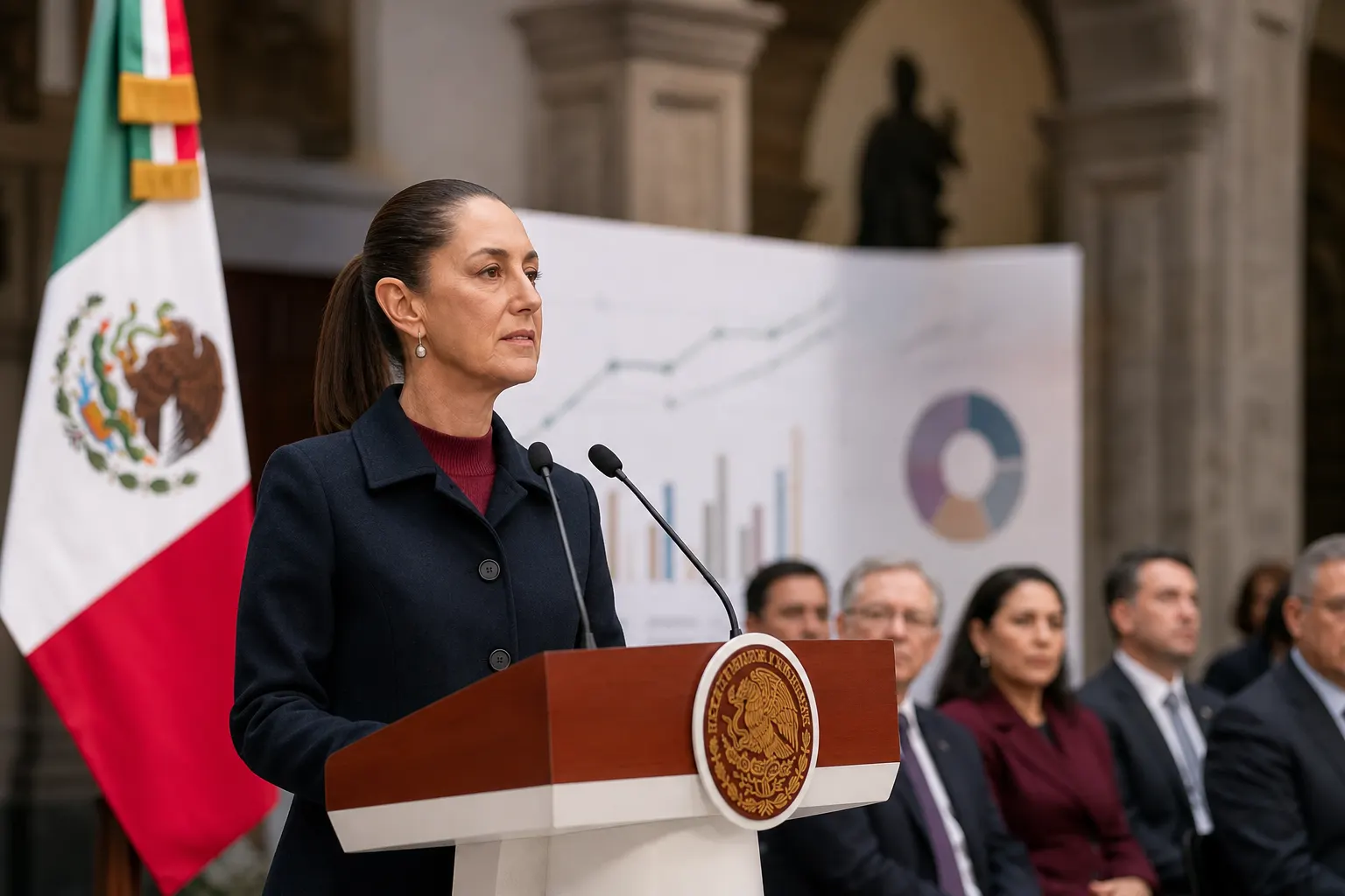 Claudia Sheinbaum presenta su Segundo Informe de Gobierno en Palacio Nacional el 1 de septiembre de 2026